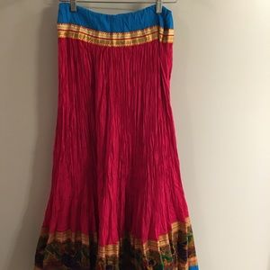 Indian maxi-skirt
